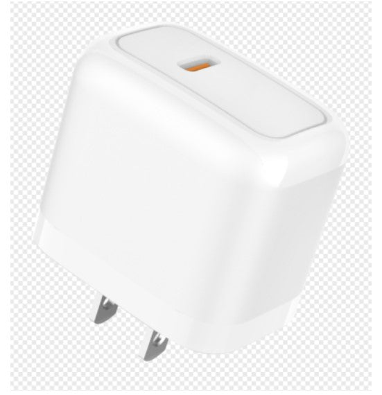 25W Single Port Type C Charger PD25, White