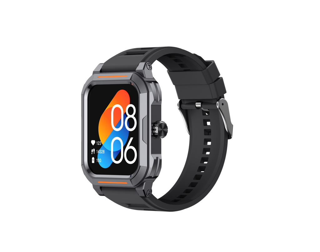 250mAh Smart Watch with 1.91" TFT Screen with Removable Case