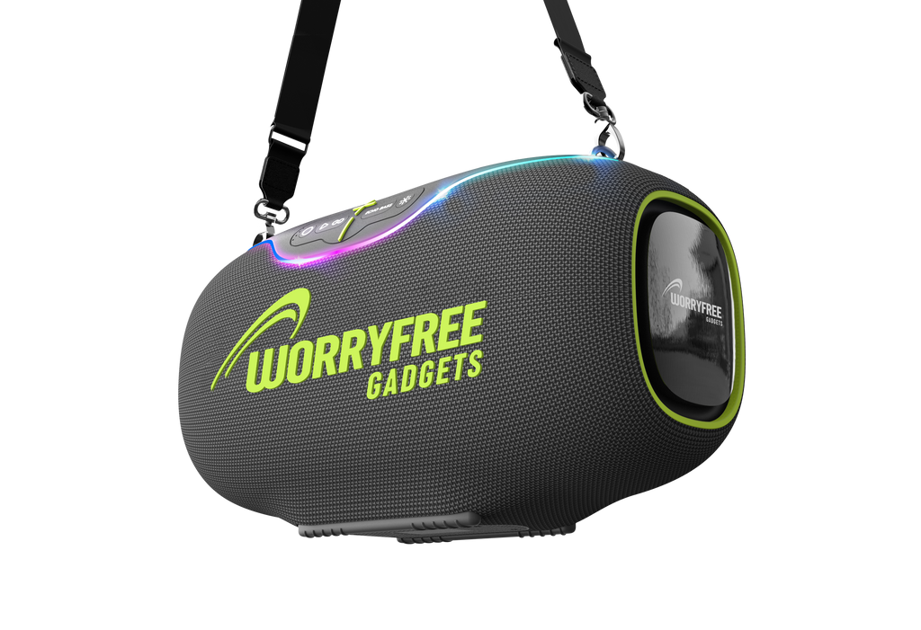 350W Wireless Bluetooth Speaker with Handle & Microphone